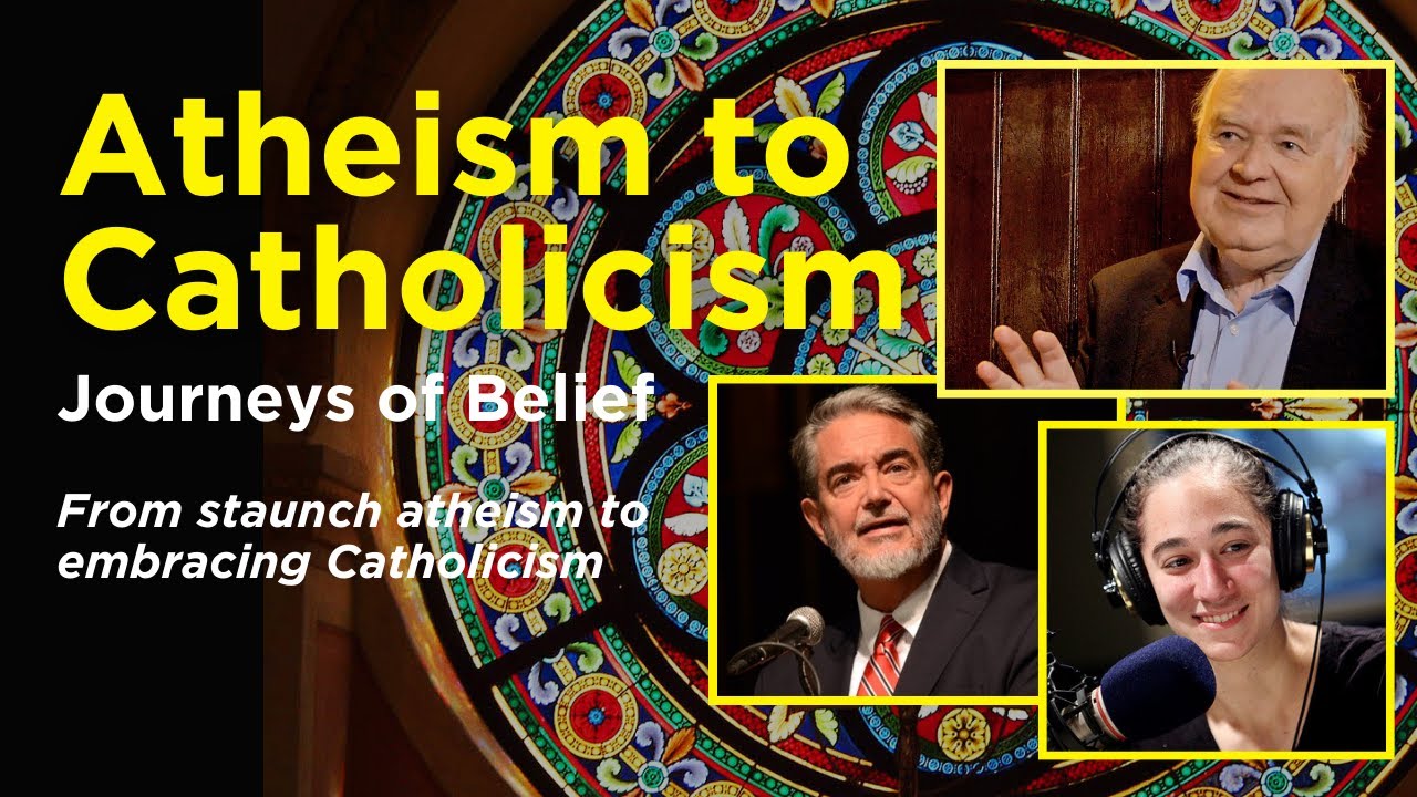 Catholic Conversion Stories: John Lennox, Scott Hahn and Leah Libresco