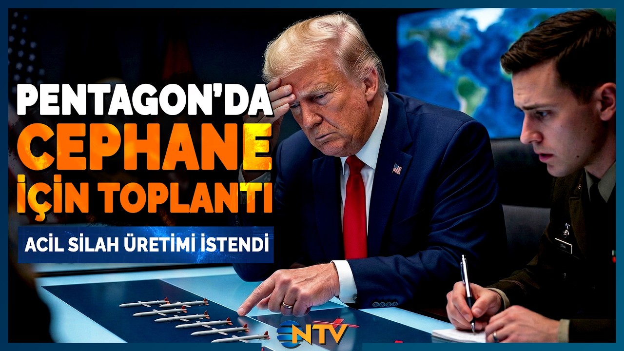 Pentagon'un Kapalı Kapılar Ardındaki Gizli Telaşı! ABD'nin Cephanesi Bitiyor Mu? | NTV