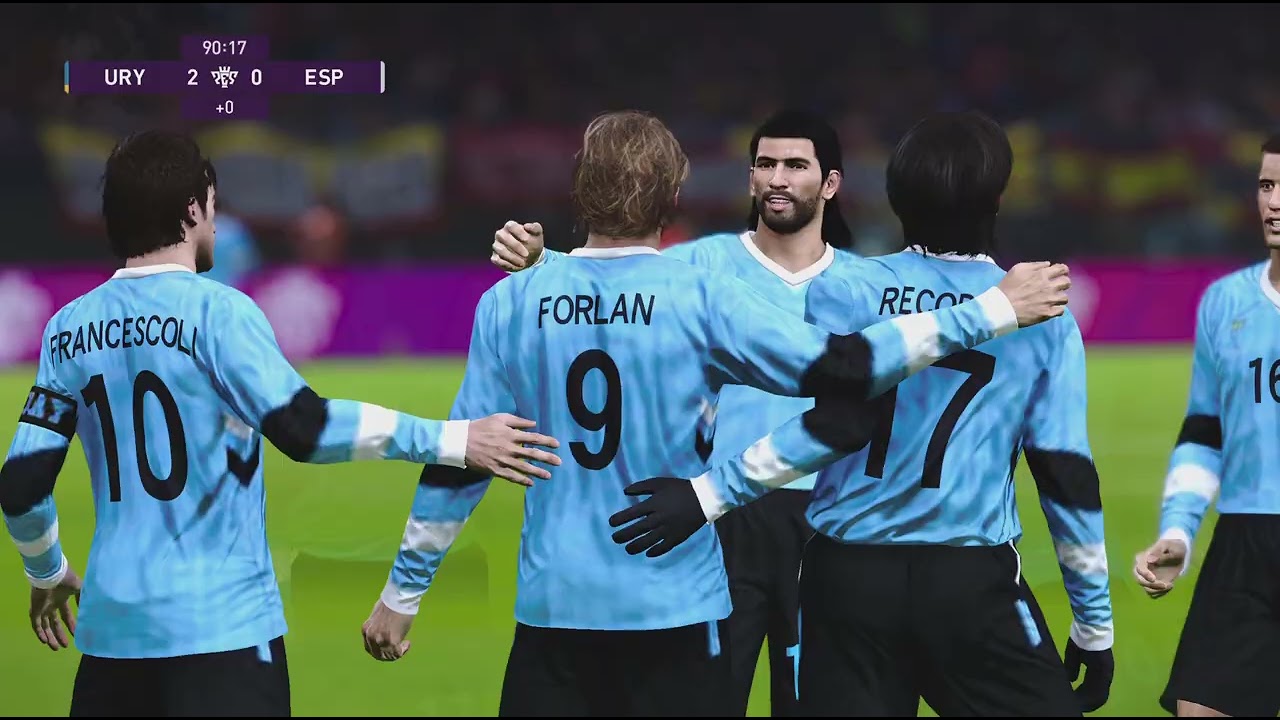 URUGUAY 1 VS ESPAÑA 1 MUNDIALITO DE CAMPEONES JORNADA 6 PARTE 2