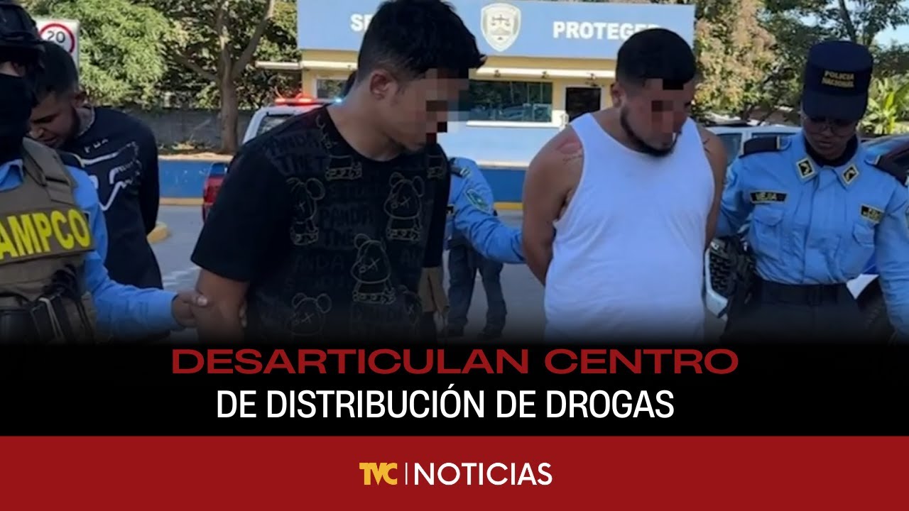 Desarticulan centro de distribución de drogas en Comayagua