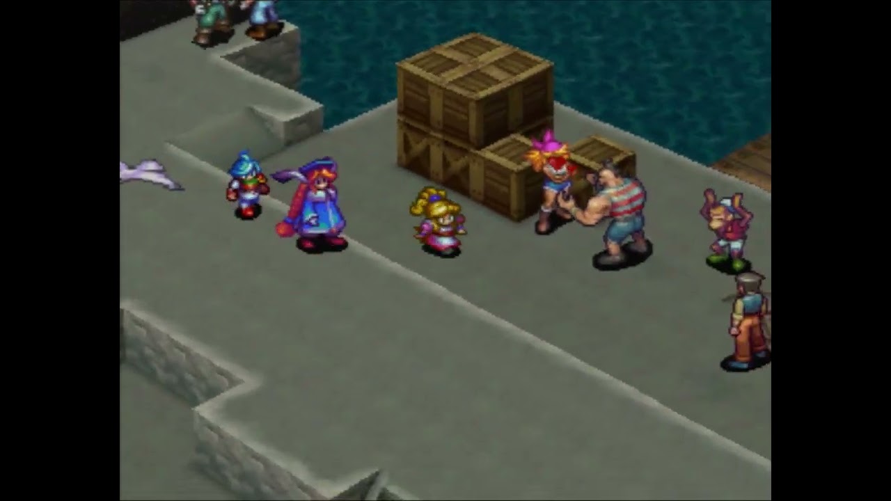 Давайте поиграем в Breath of Fire III #029 - Попай, книжный червь