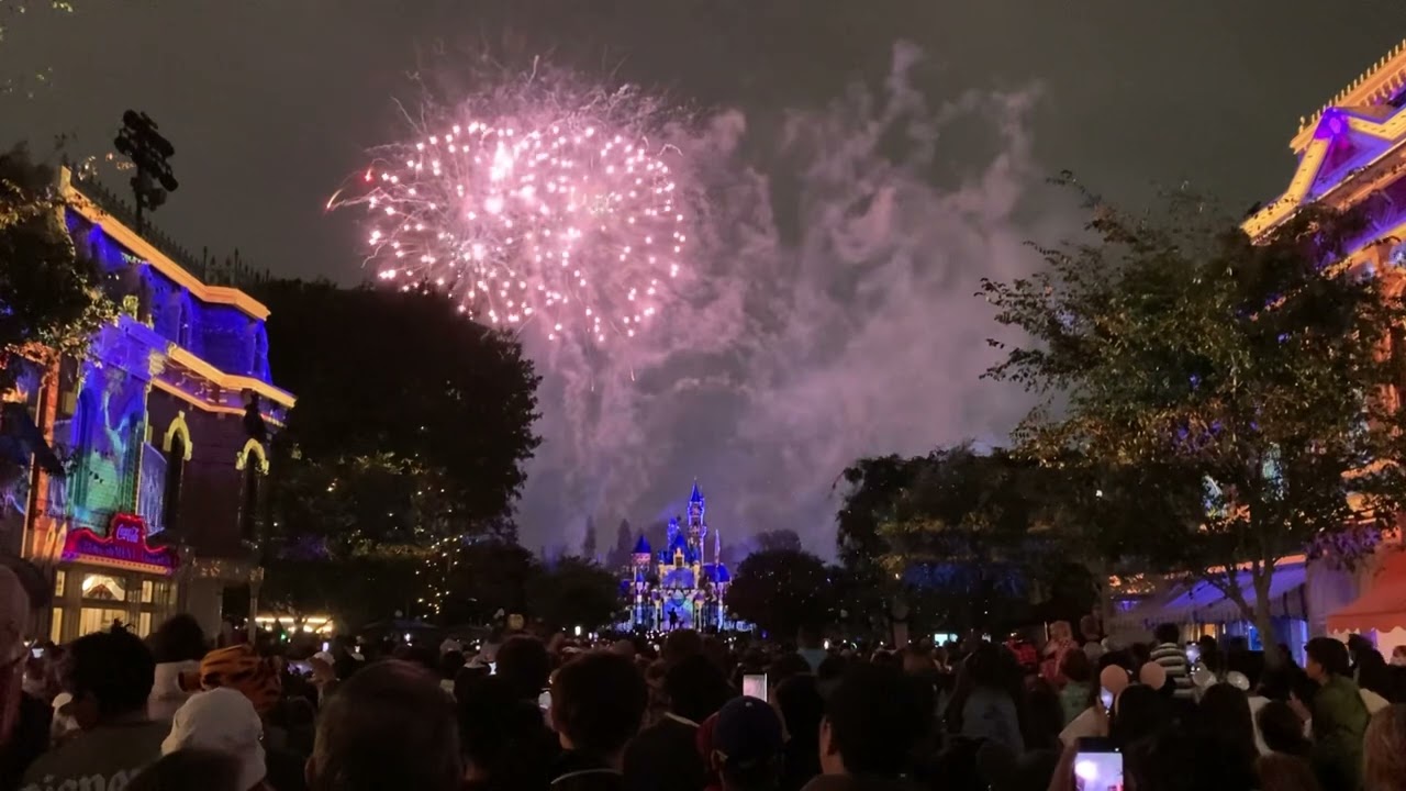 Disneyland “Wondrous Journeys” fireworks (2023)