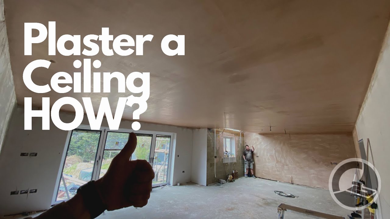 Beginners Guide- How To Plaster a Ceiling