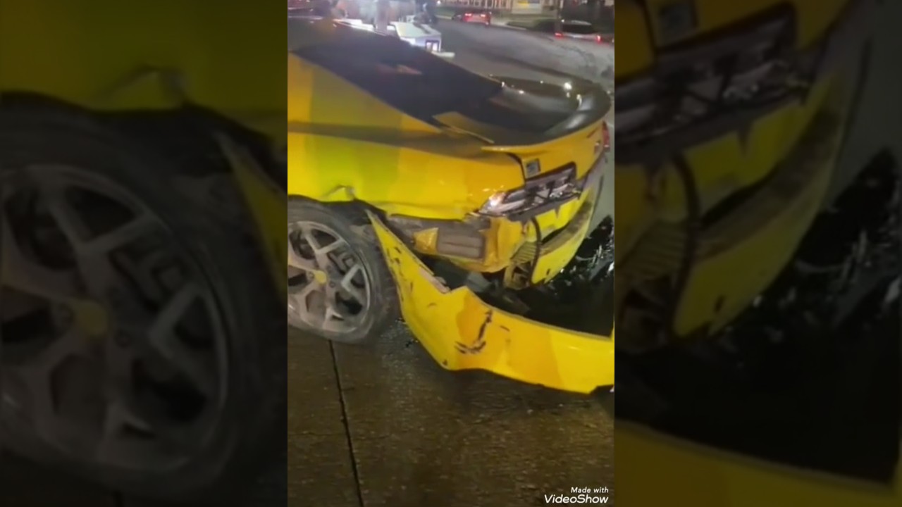 CAMARO BATIDO QUE TRISTE FIM 😭