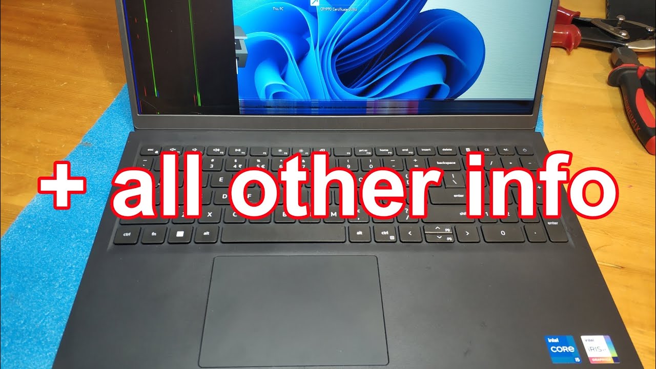 Dell Vostro 3520 - Disassembly & Display Replace