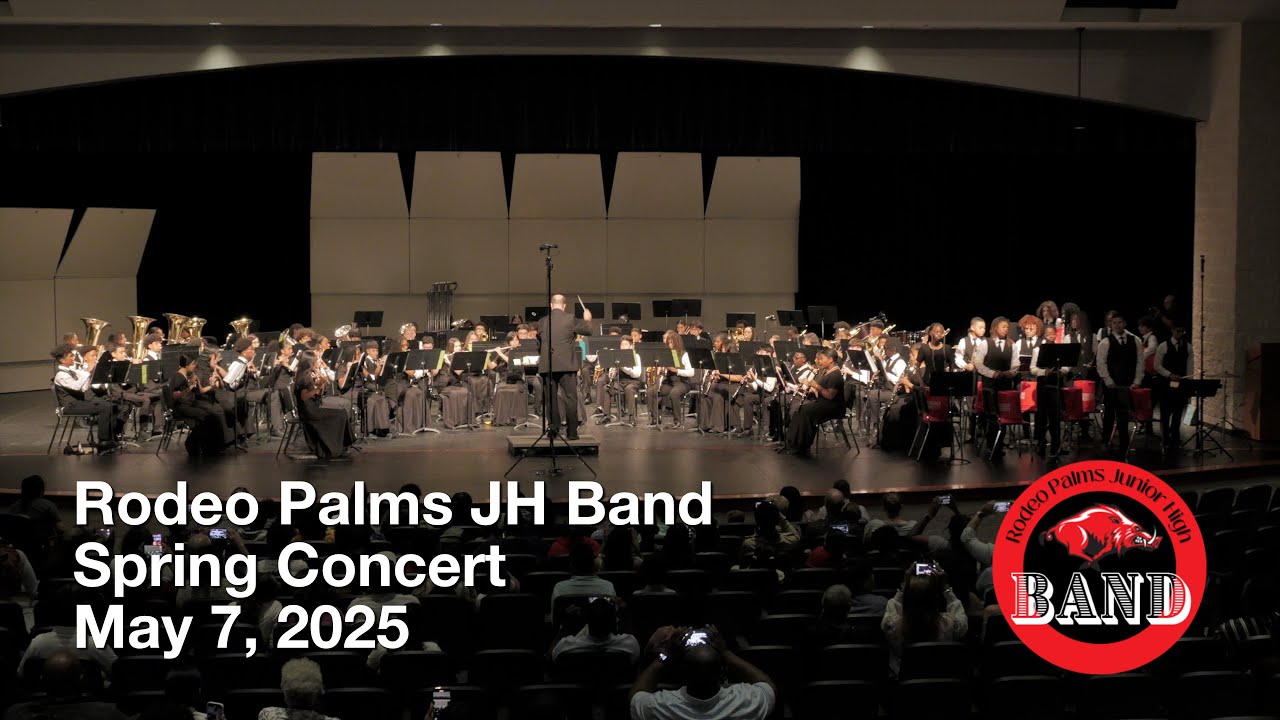 Rodeo Palms JH Band | Spring Concert | May 7, 2025