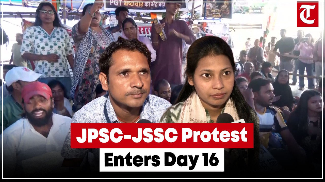 JPSC-JSSC Protest Enters Day 16 in Ranchi as Students Hold Talks With Jharkhand Govt