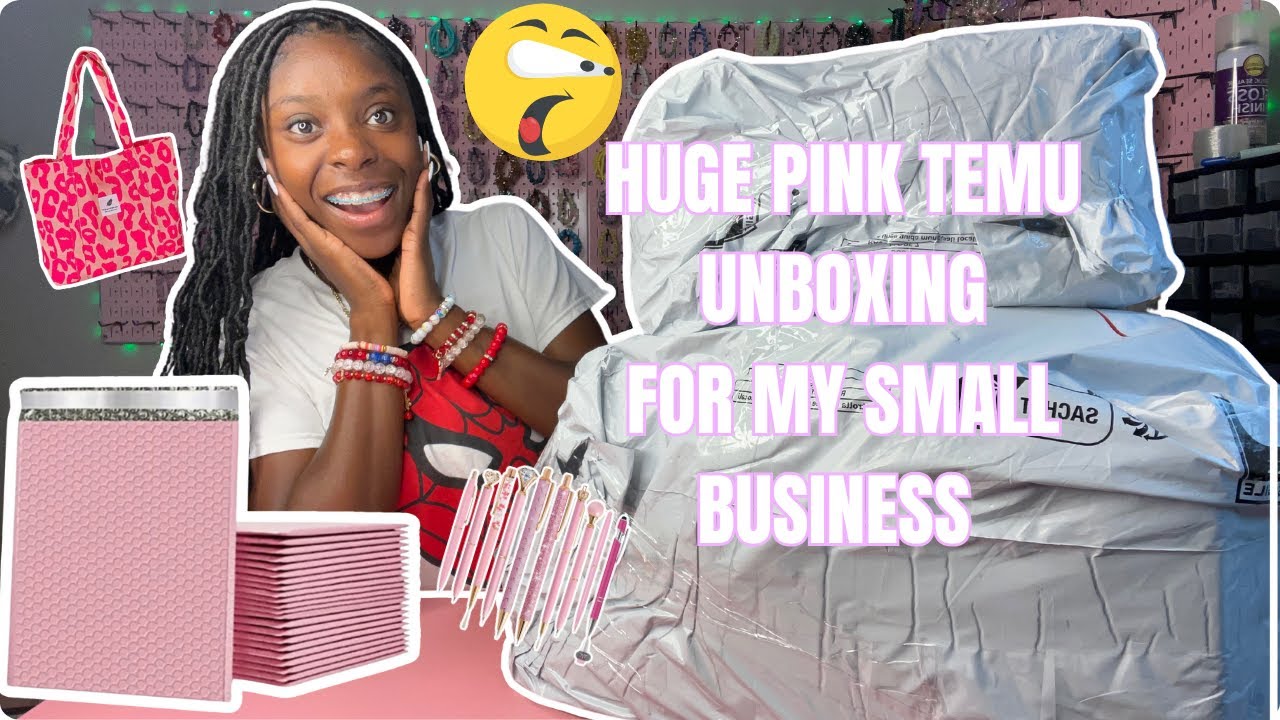 TEMU HAUL| Small business addition| 🛍️📦