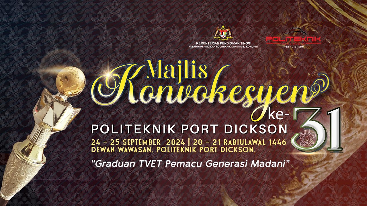 MAJLIS KONVOKESYEN KE-31 POLITEKNIK PORT DICKSON | SIDANG 4 | JABATAN KEJURUTERAAN AWAM