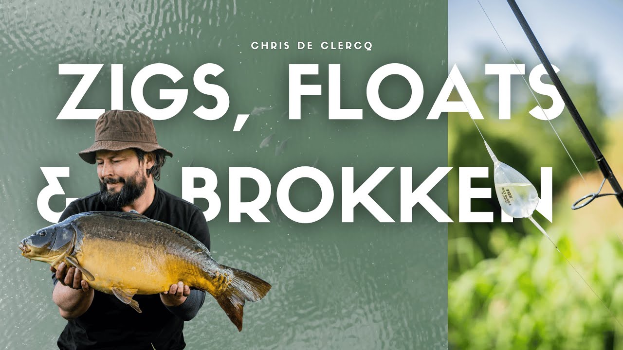 Oppervlaktevissen op grote afstand met zigs en floats!  | Chris de Clercq