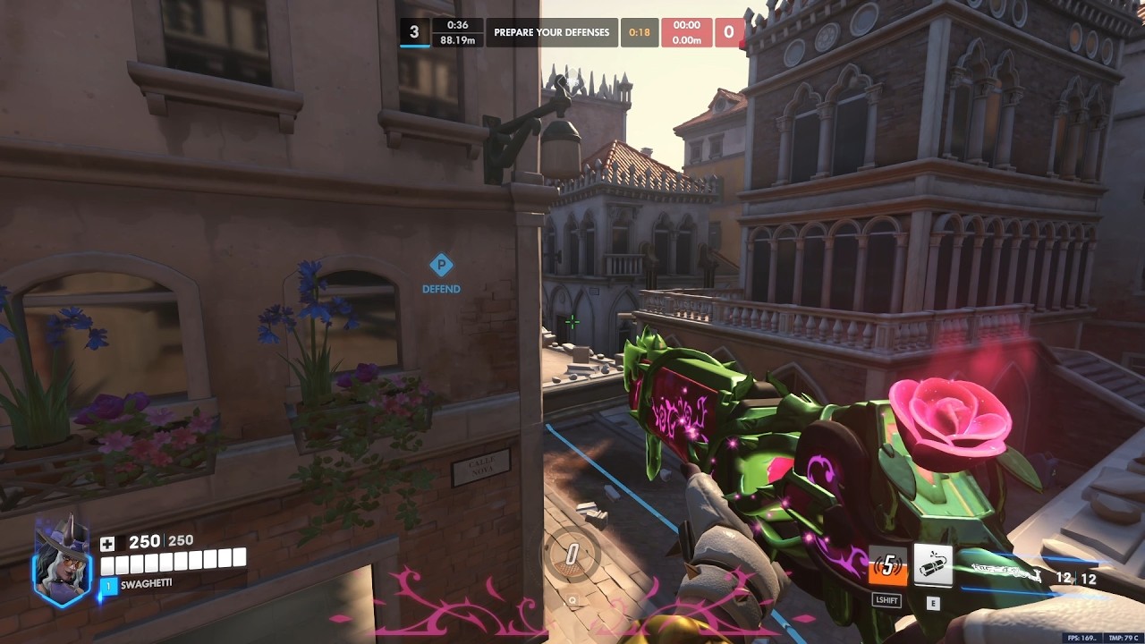 'Lead Rose' Mythic Weapon, Ashe Competitive Rialto | Overwatch