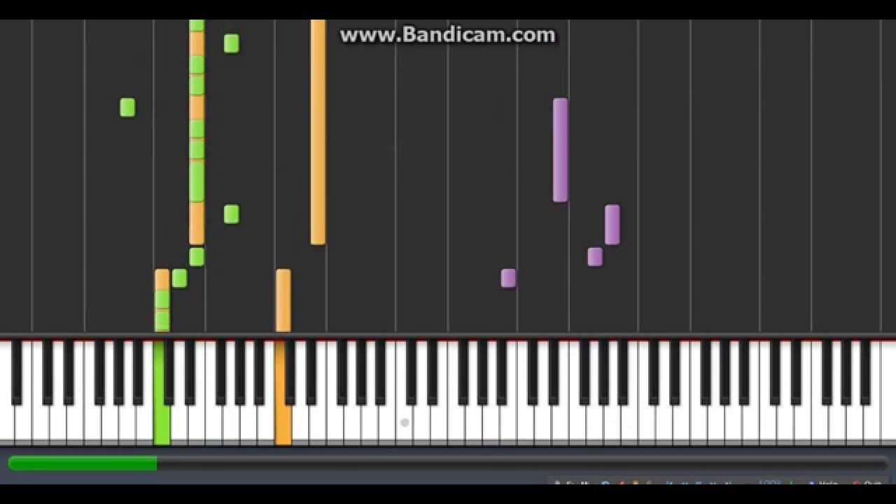 U2 - New Year's Day (synthesia)