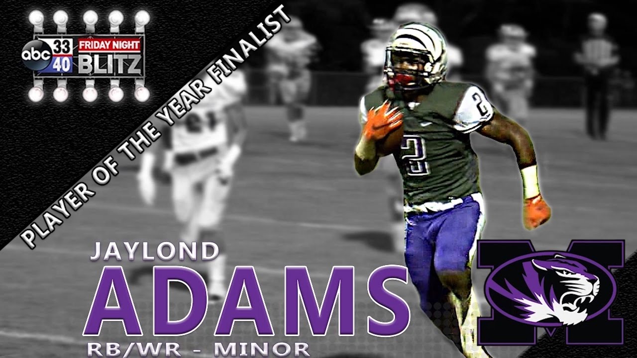 Jaylond Adams, Minor: Friday Night Blitz Player of the Year Finalist
