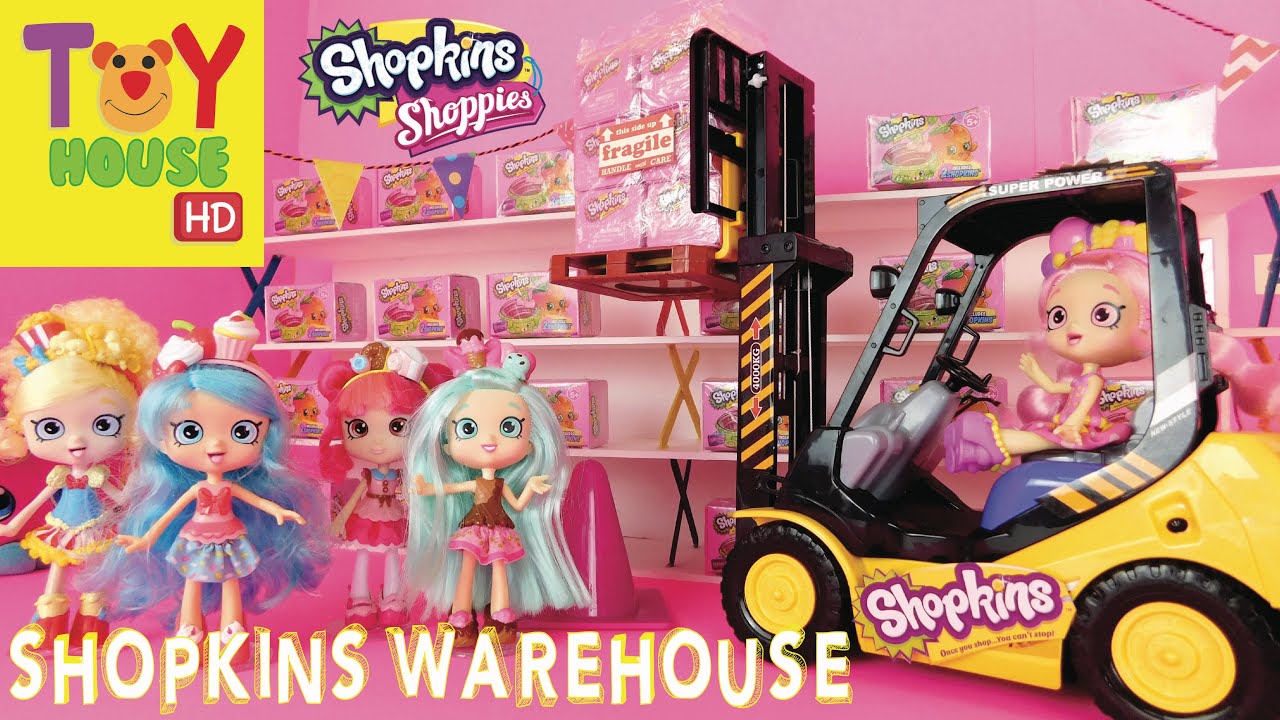 SHOPPIES VISIT SHOPKINS WAREHOUSE PART 2 (doll skit)