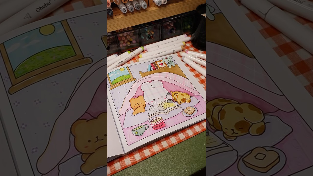 Atelier by Jo satisfying flat coloring 📖🖍️ 