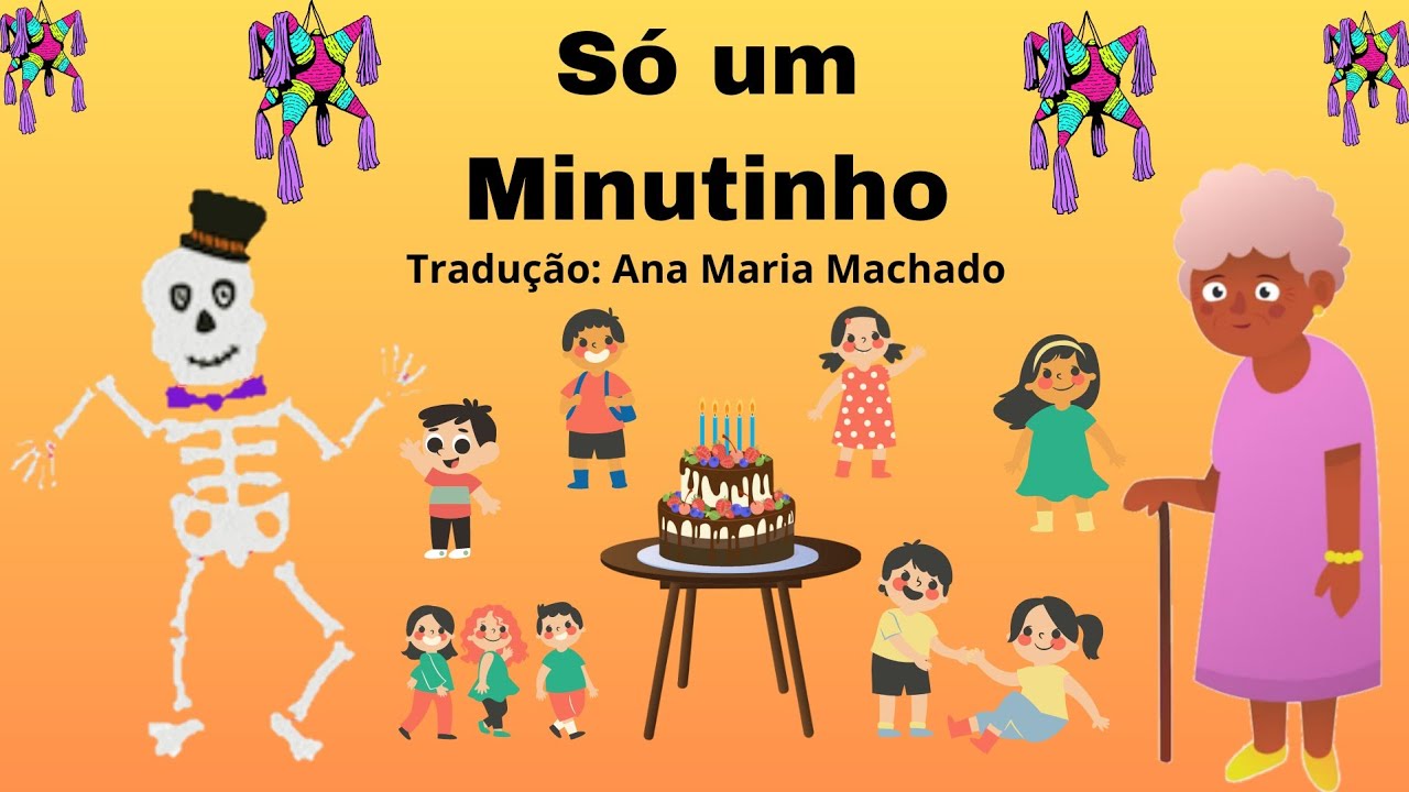 S&oacute; um Minutinho - Historinha infantil/ &Aacute;udio Livro infantil/ Leitura infantil