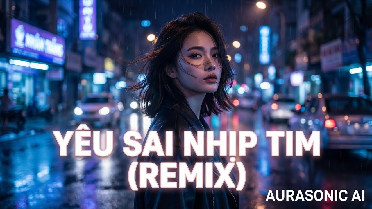 YÊU SAI NHỊP TIM (REMIX) | Nhạc Remix Buồn Cực Cuốn | AURASonic AI