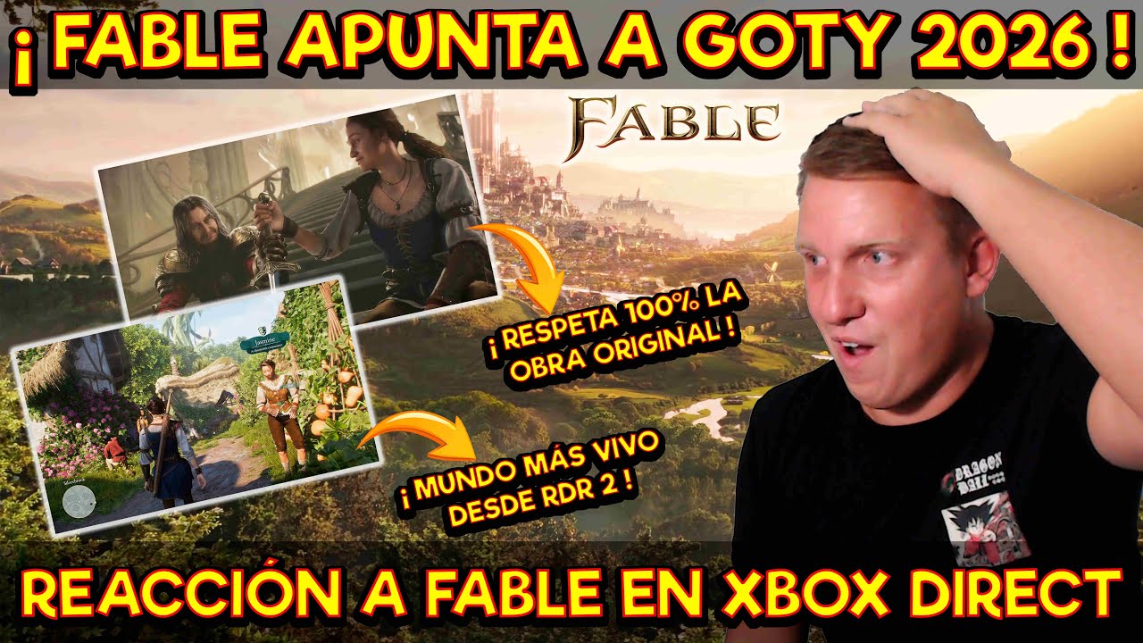  🔥 ¡ FABLE es ESPECTACULAR, será candidato a GOTY 100%, ! REACCIONANDO al XBOX DEVELOPER DIRECT