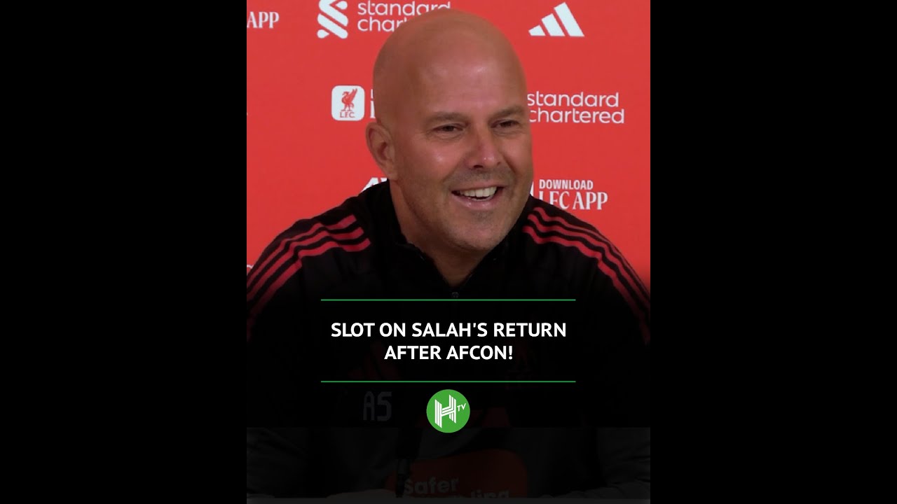 Arne Slot on Salah's RETURN after AFCON 🔥