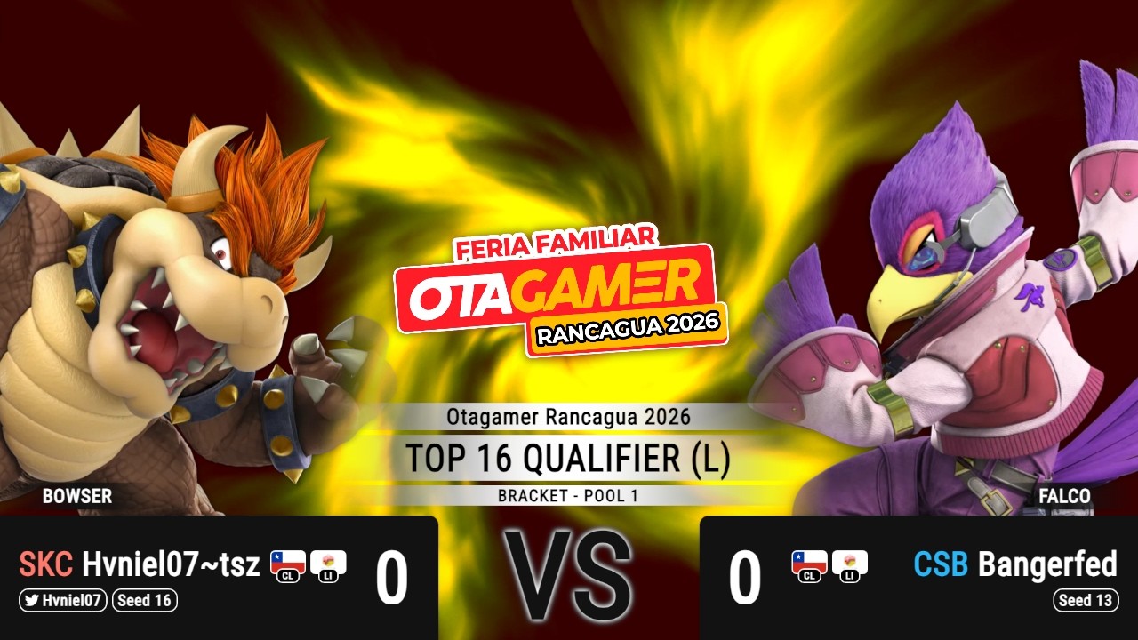 OGR - LR3 - SKC|Hvniel07~tsz(Bowser) vs CSB|Bangerfed(Steve, Falco)