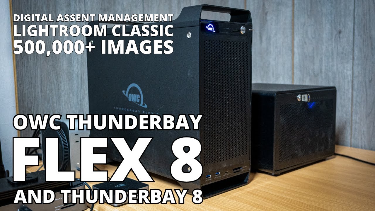Более 500 000 изображений в Lightroom Classic хранятся на устройствах OWC Thunderbay Flex 8 и Thu...