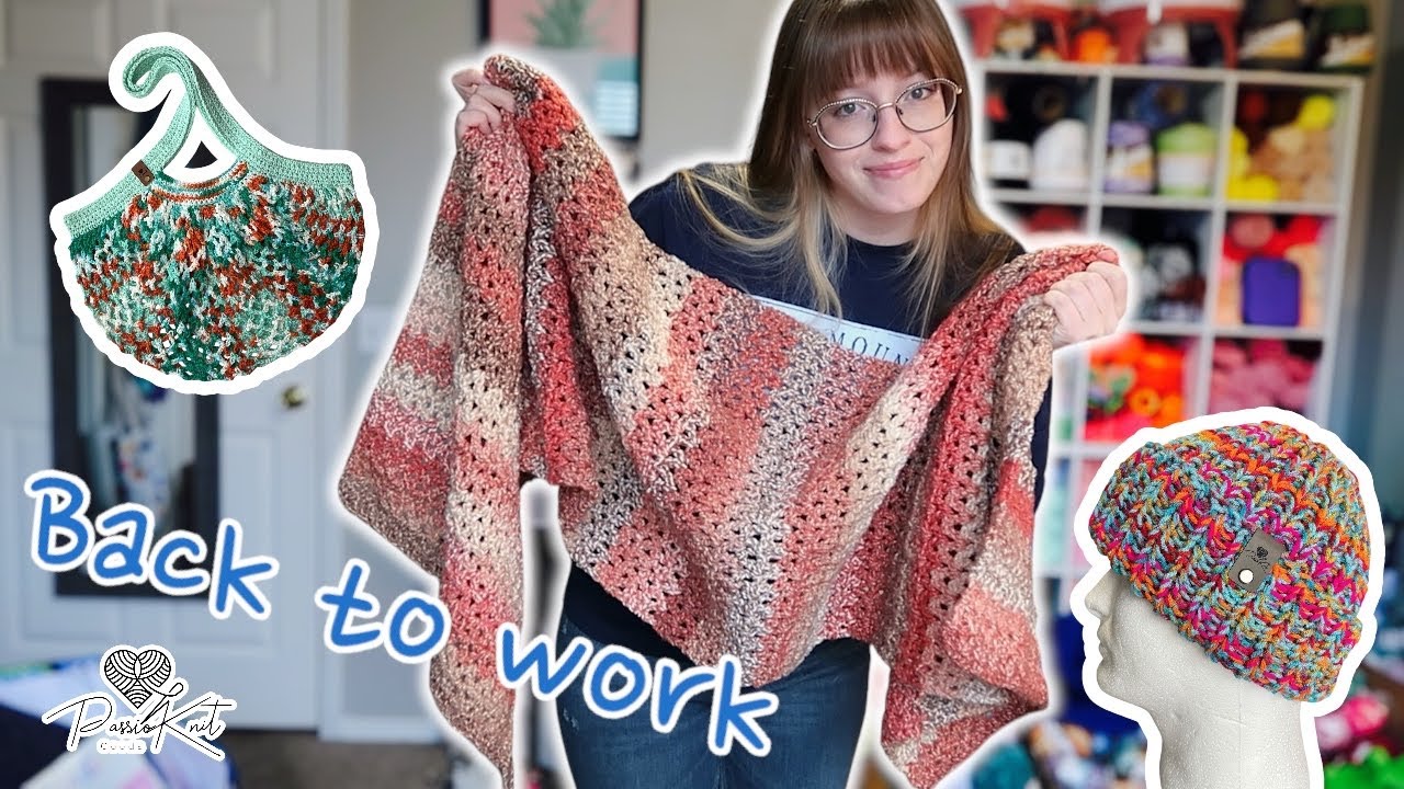 Finishing my WIPs from 2024 | PassioKnit Vlog