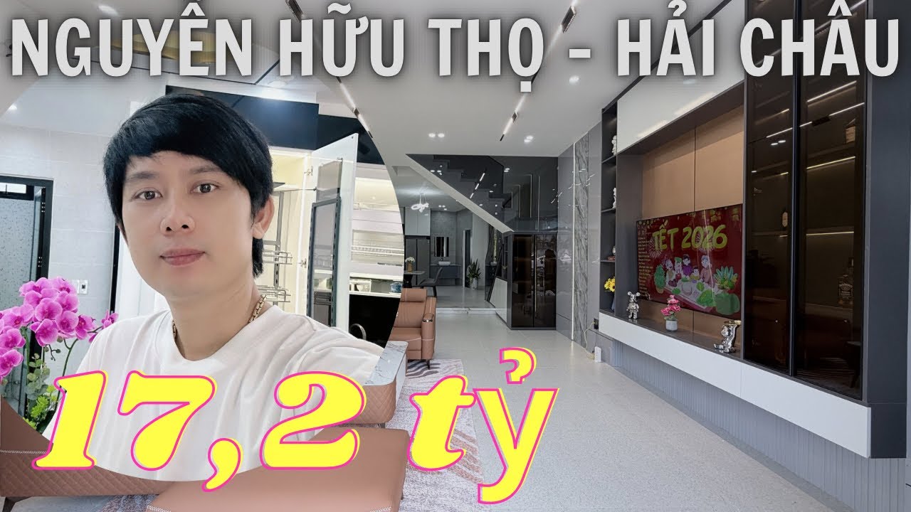 Bán Nhà Đà Nẵng (696) Trung Tâm Hải Châu, nhà đẹp Nguyễn Hữu Thọ,  gần bệnh viện Gia Đình & C17