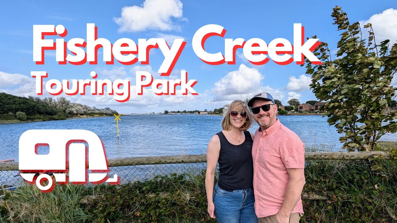 Waterfront Pitch & Paddleboarding Fun | Caravan Vlogs from Mac & Sarah