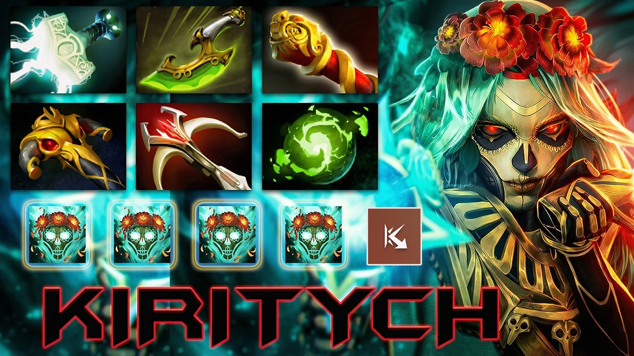 KIRITYCH Muerta GODLIKE Carry Gameplay | Dota 2 Pro Carry!