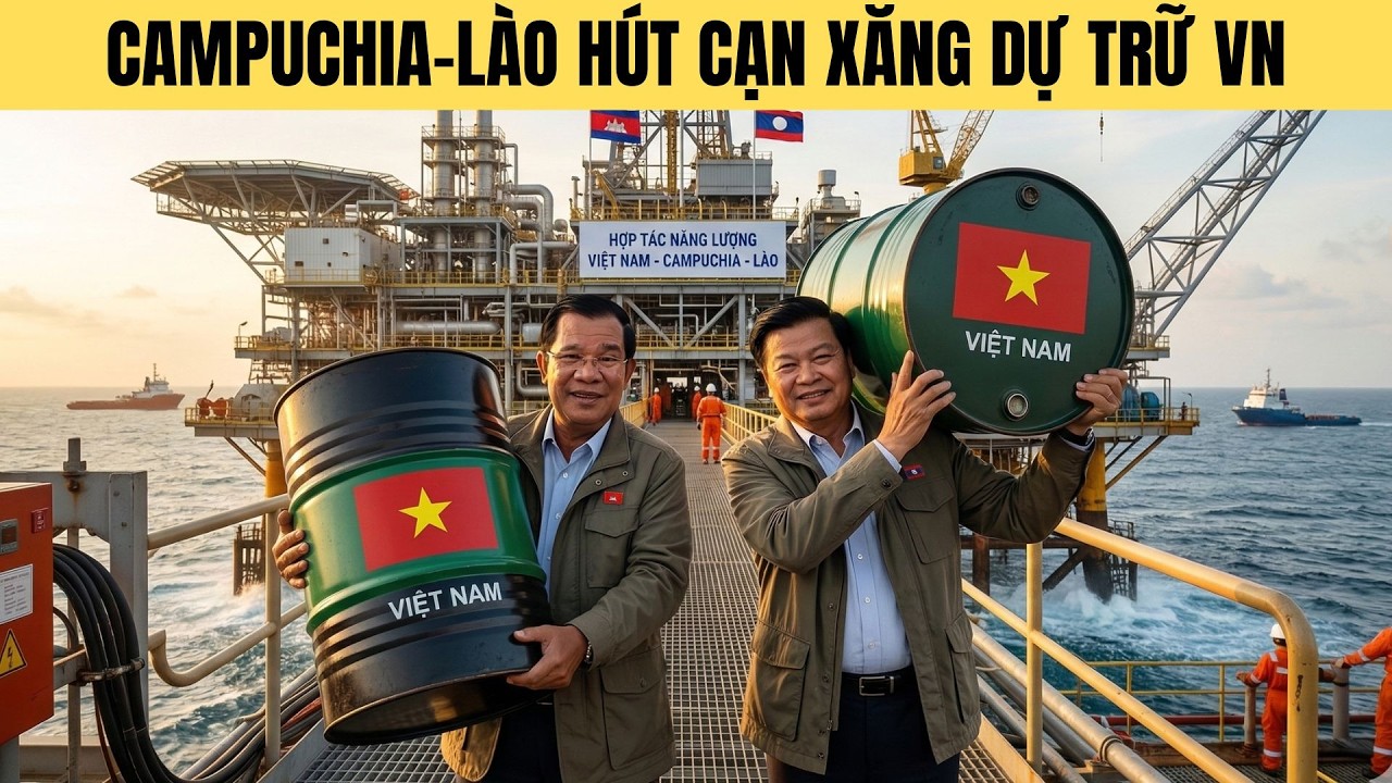 Báo động!Campuchia-Lào âm thầm hút cạn xăng dự trữ Việt Nam