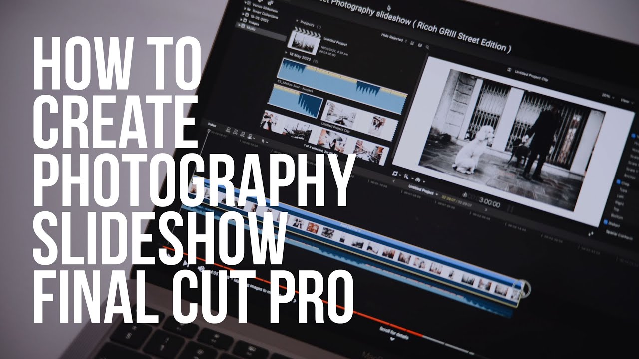 Создание слайд-шоу из уличных фотографий — Final Cut Pro — Учебное пособие