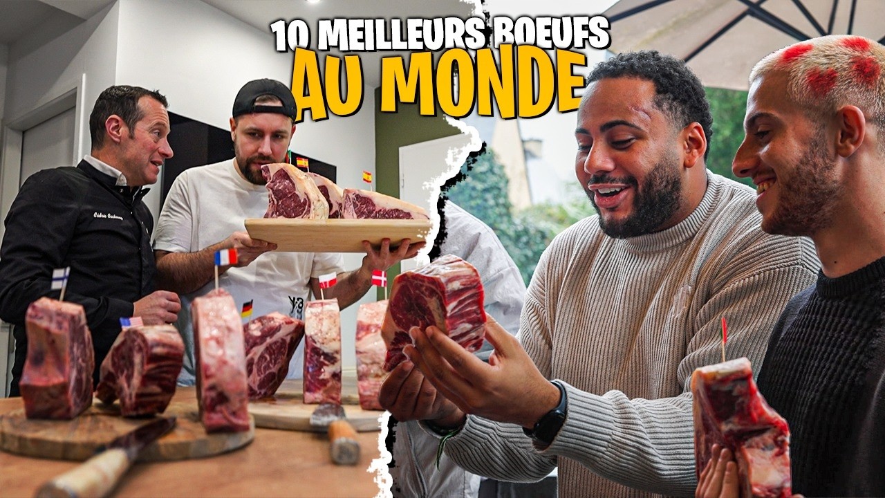 Les meilleurs bœufs du monde au brasero avec les copains ! (orgasme culinaire)