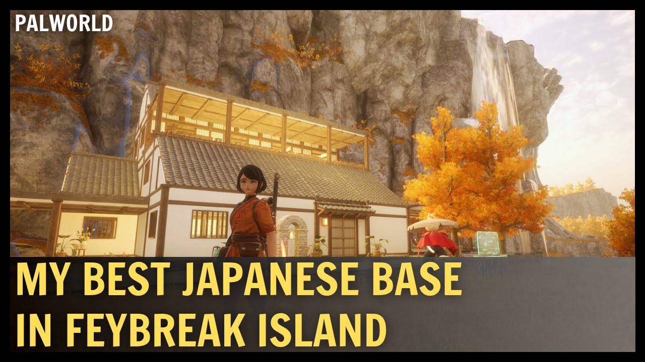 PALWORLD - My BEST JAPANESE BASE In FEYBREAK! Base Tour!