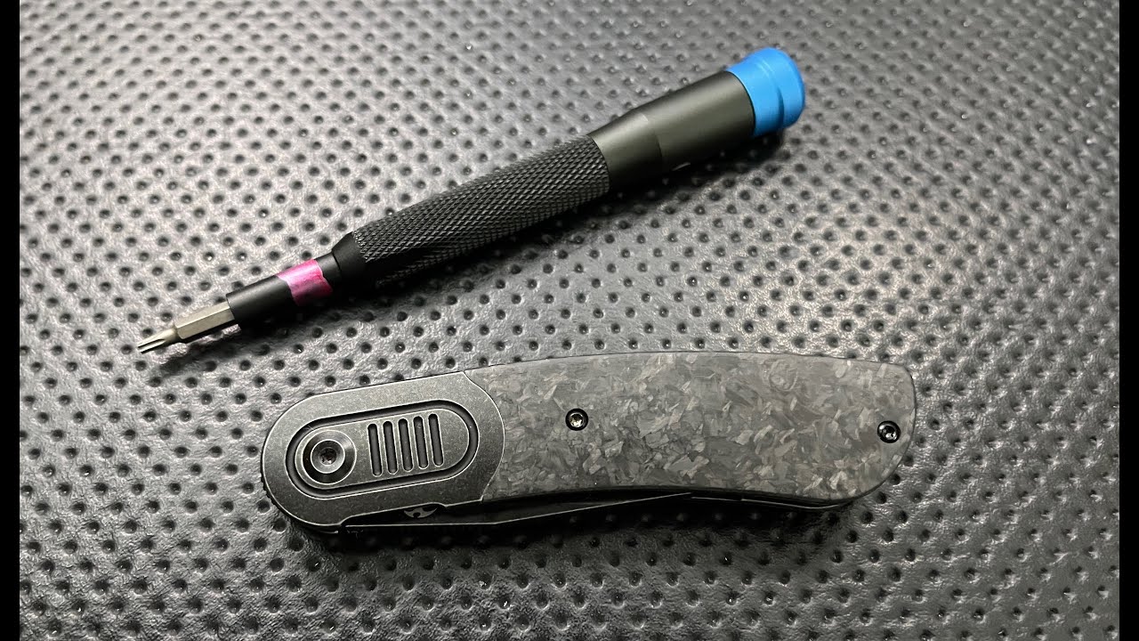 How to disassemble and maintain the Kansept Knives Reverie Pocketknife