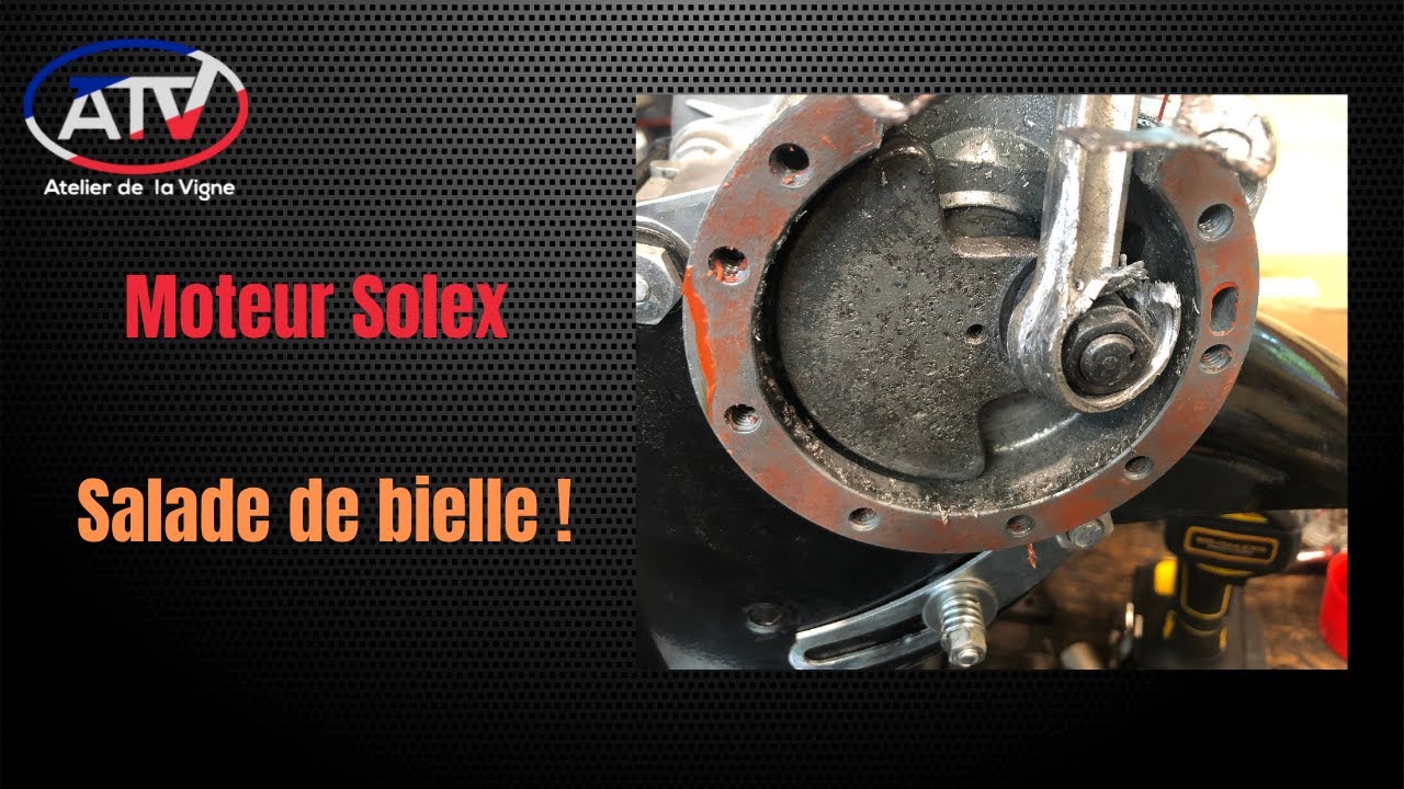 Moteur Solex : Salade de bielle !