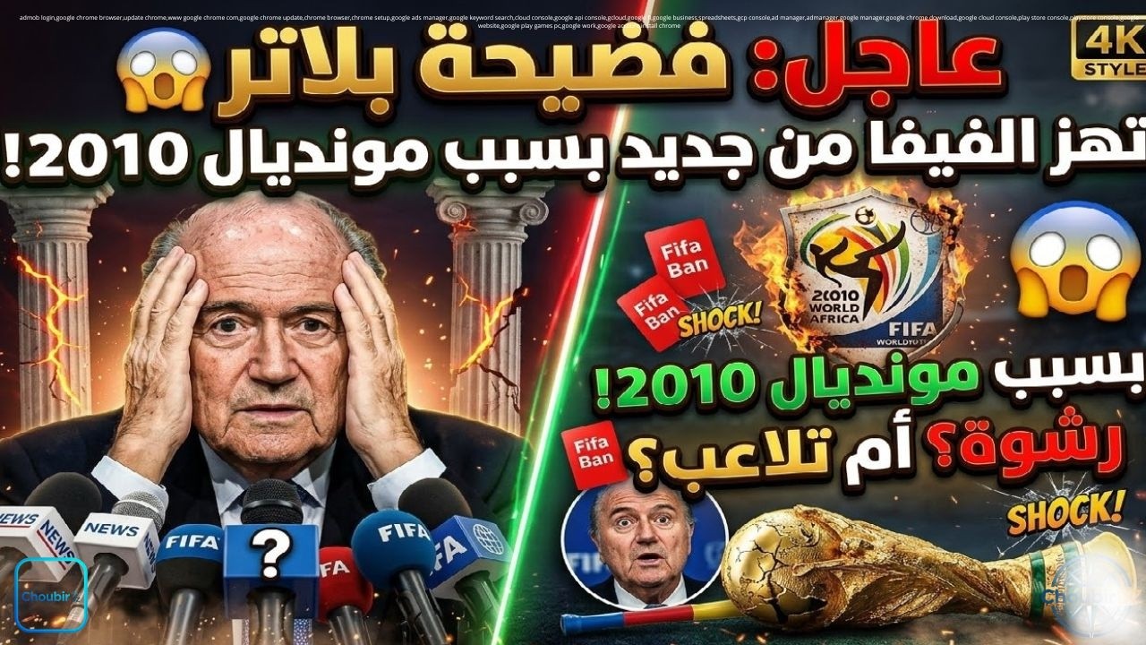 فضيحة بلاتر تهز الفيفا من جديد بسبب مونديال 2010!