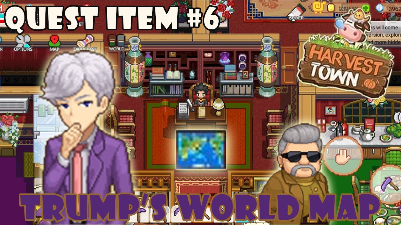 Quest Item Harvest Town - Trump's World Map