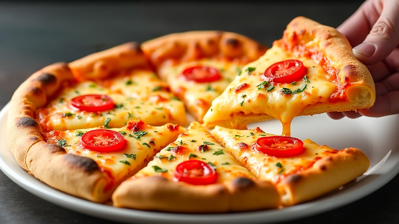 Wenn Sie 2 Eier und 2 Kartoffeln haben, dann ist dieses Rezept für Sie! Kartoffelpizza in 10 Minuten