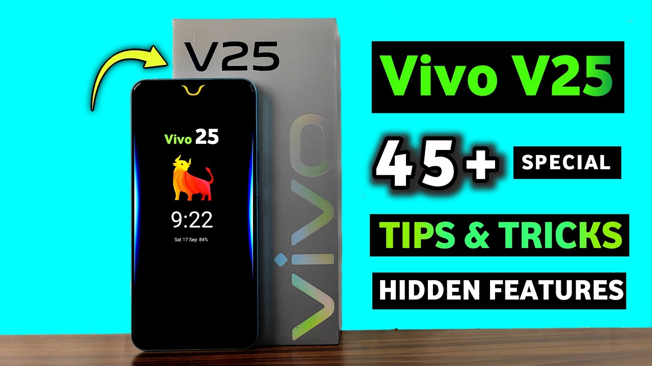 Vivo V25 Tips & Tricks | Vivo V25 5G Hidden Features 45+ Tips & Tricks in Hindi