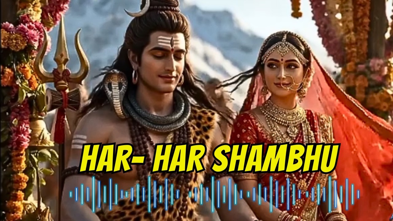 Har Har Shambhu – Shiv Vivah AI Cinematic | The Divine Wedding of Mahadev & Parvati