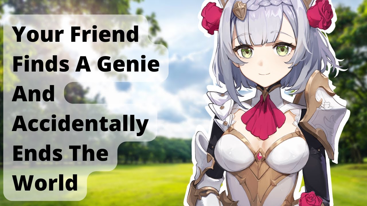 Your Friend Summons A Genie And Ends The World | Genshin Impact Noelle ASMR