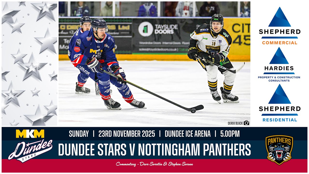EXTENDED 4K HIGHLIGHTS | 23/11/2025 | Dundee Stars v Nottingham Panthers