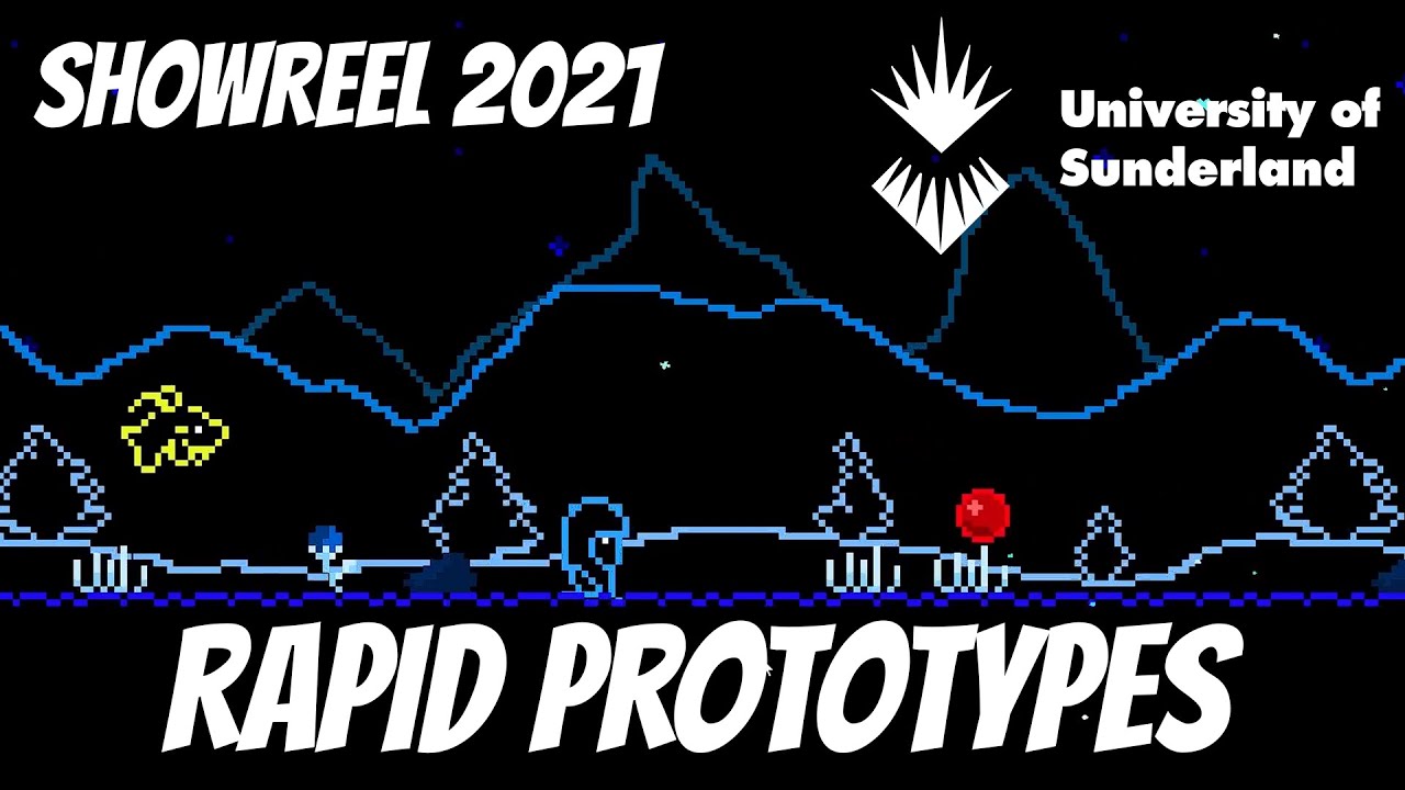 UoS Rapid Game Prototyping Showreel (Year 2 Game Developers 2021)