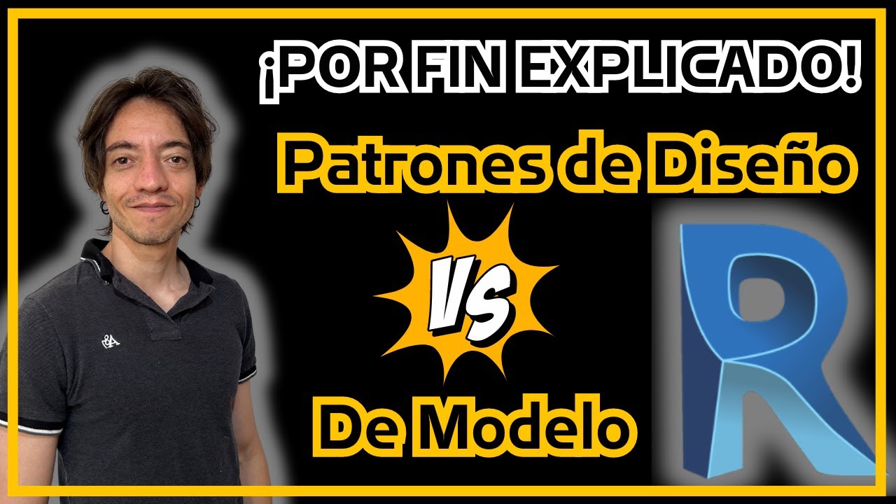 Te explico Y MUESTRO las Diferencias entre Patrones de DISEÑO & MODELO en REVIT