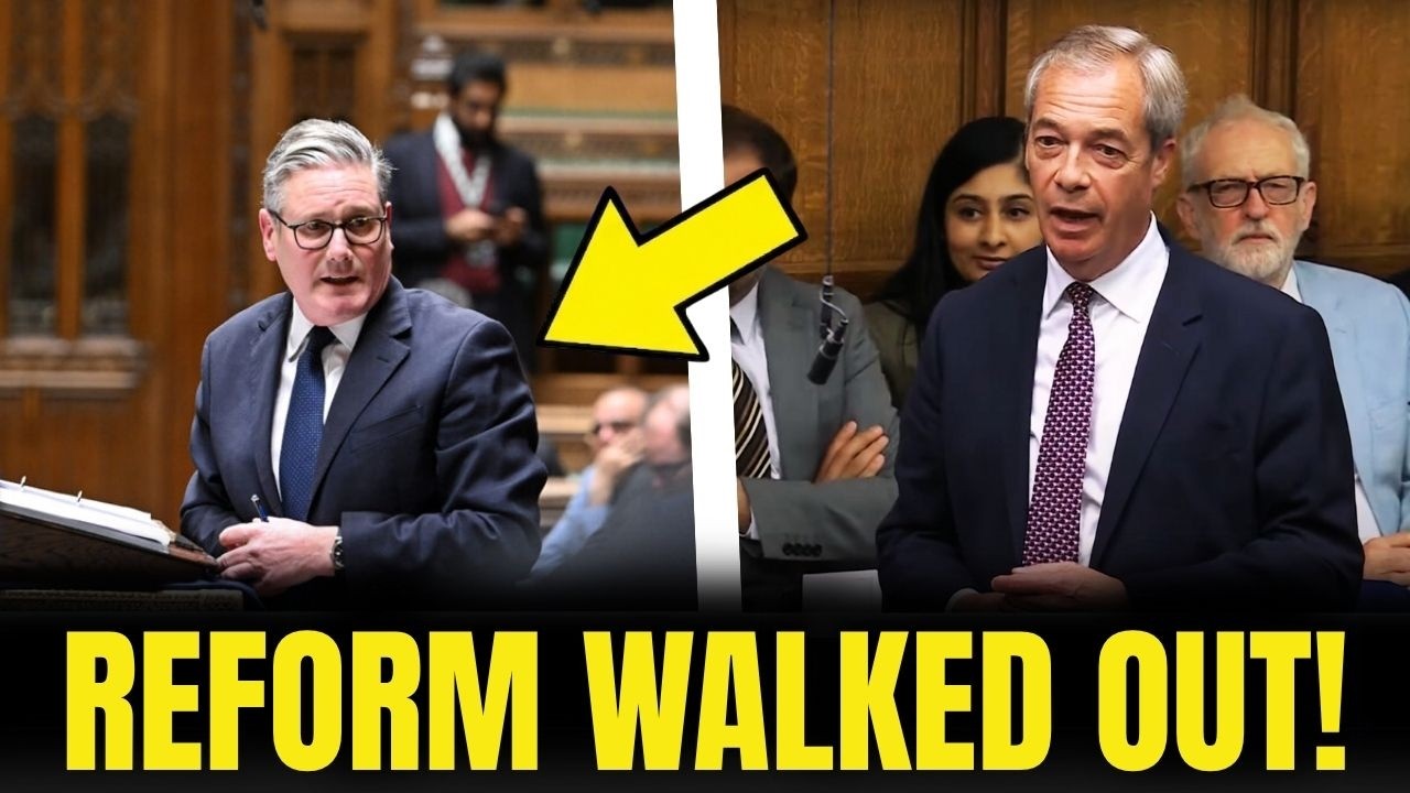Farage TEARS INTO Starmer's 'Smash The Gangs' DEBACLE As Reform WALK OUT Of PMQs!