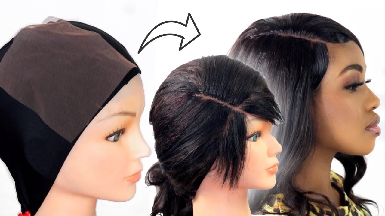 HOW TO:  DIY SIDE PART WIG WITHOUT CLOSURE \ NO LEAVE OUT