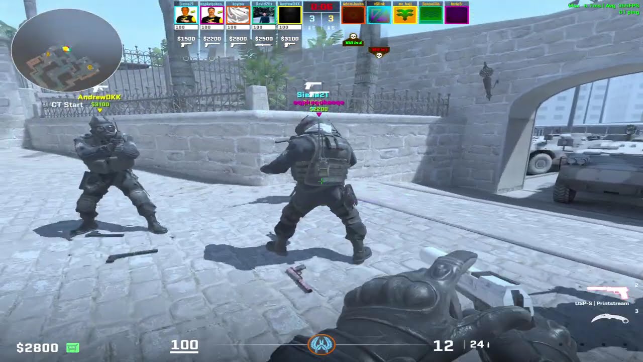 Faceit Level 6 Gameplay | Mirage | No Commentary