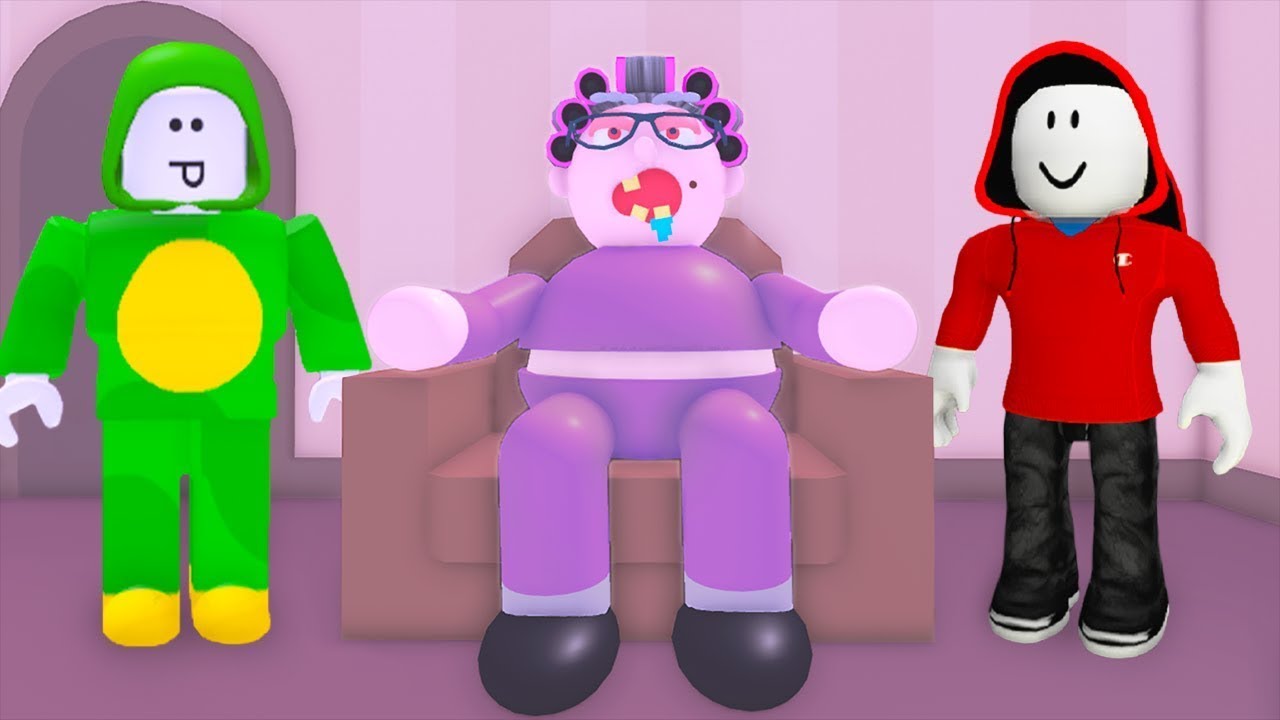 Побег Из Бабушкиного Дома - Roblox Obby