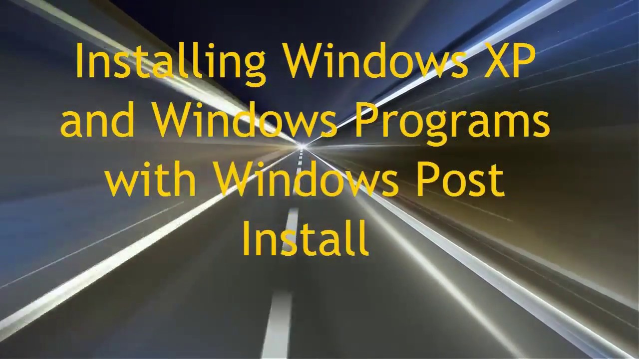 PC TUA - Cara Mudah Install Windows XP complete beserta program secara otomatis | Gampang | Easy