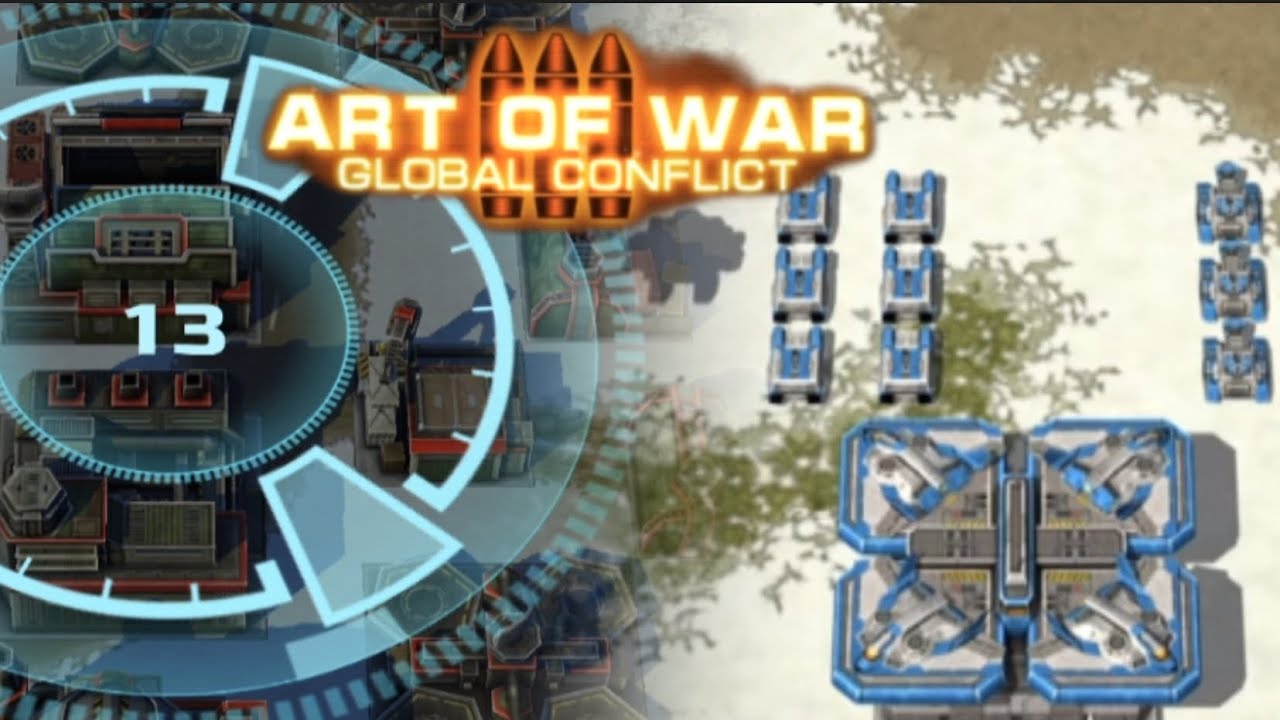 3v3 with Space 🚀 system attacked on opponents in Art of War 3 GLOBAL CONFLICT......